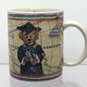 Boyds Bears 1999 Graduate Vintage Collectors Coffee Mug